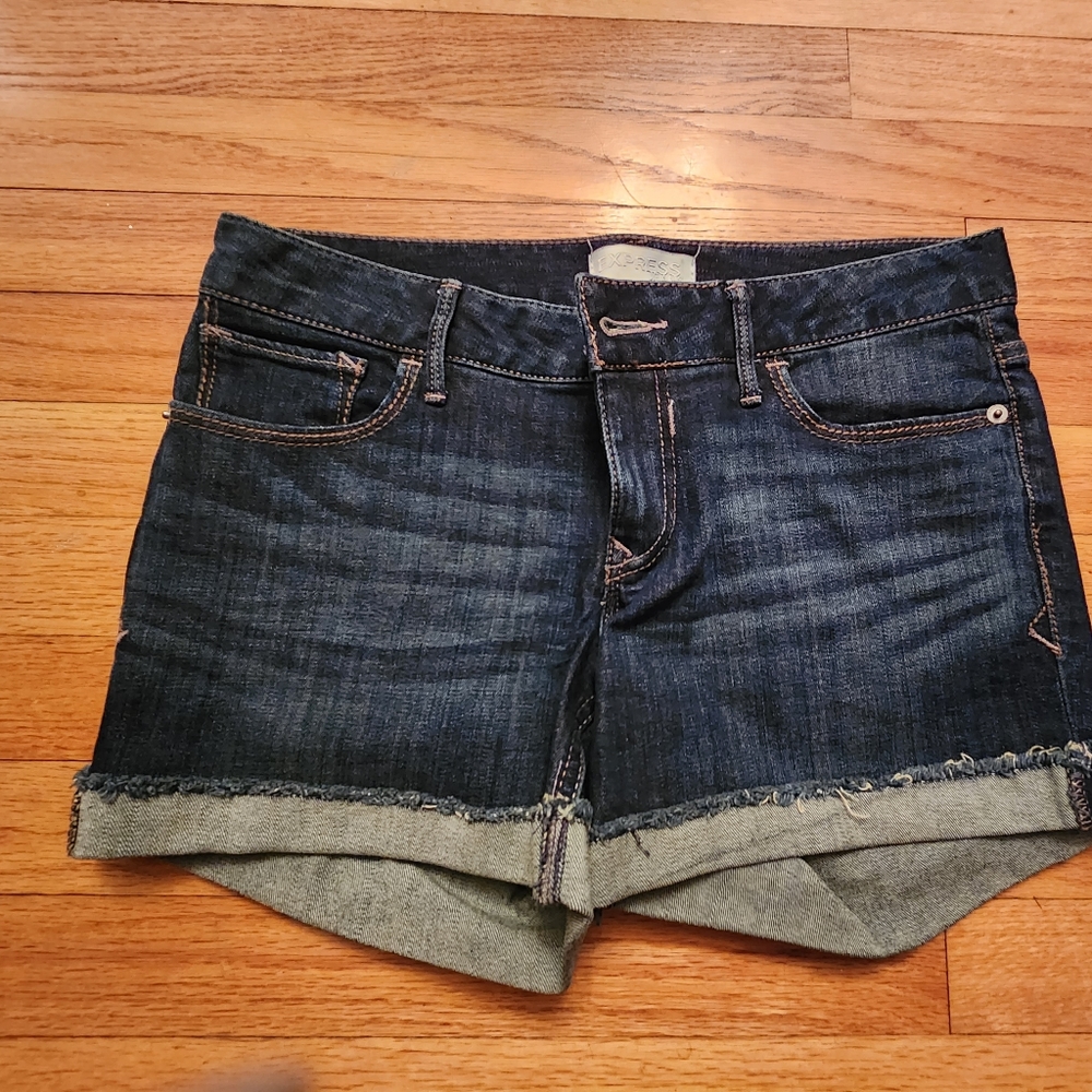 Express Dark Blue Shorts- Size 6